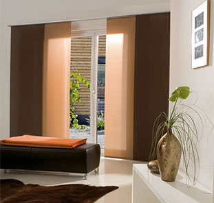 Японские панели для декора окна