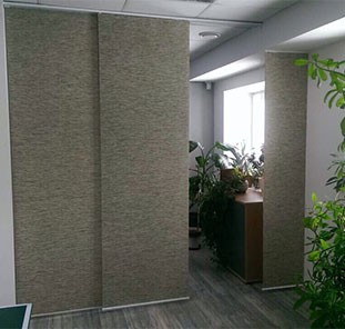 Светонепроницаемые японские панели для разделения пространства